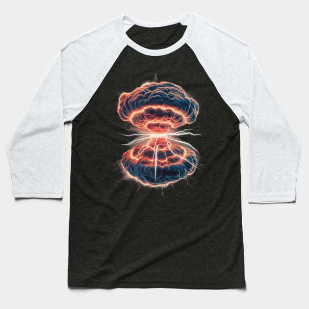Atomic Baseball T-Shirt by UrbanBlend